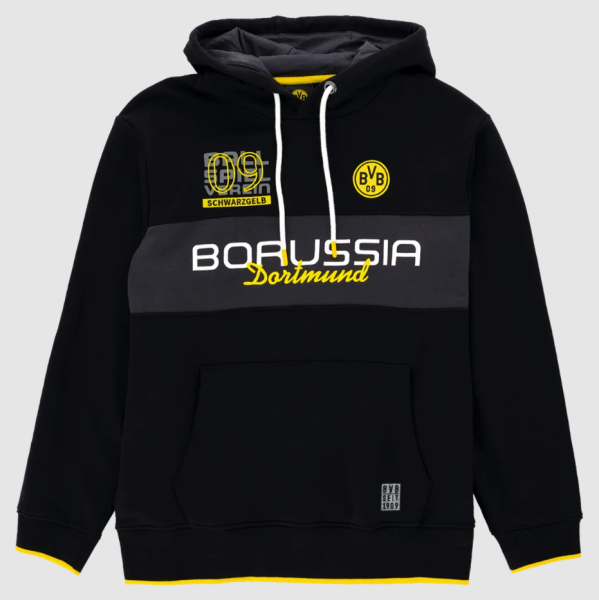 Borussia Dortmund - Elements II Hoodie schwarz Gr. M